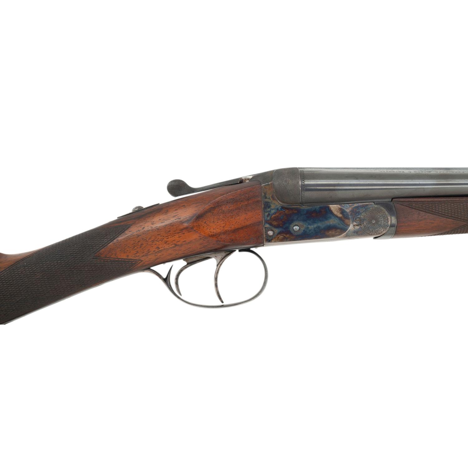 **Abercrombie & Fitch Retailer Marked Auguste Francotte "The High Gun" .410 SxS Shotgun
