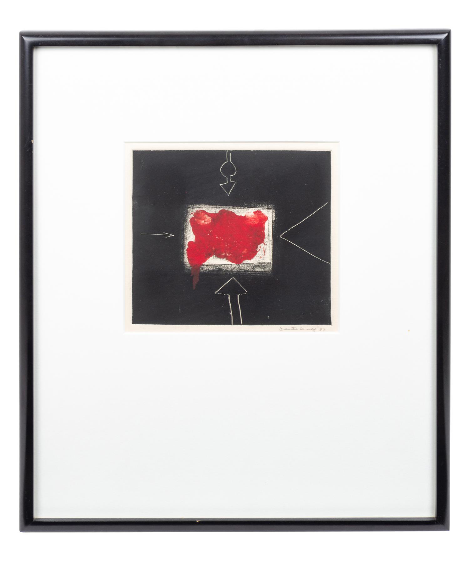 Dimitri Hadzi, (American, 1921-2006), Untitled, 1987