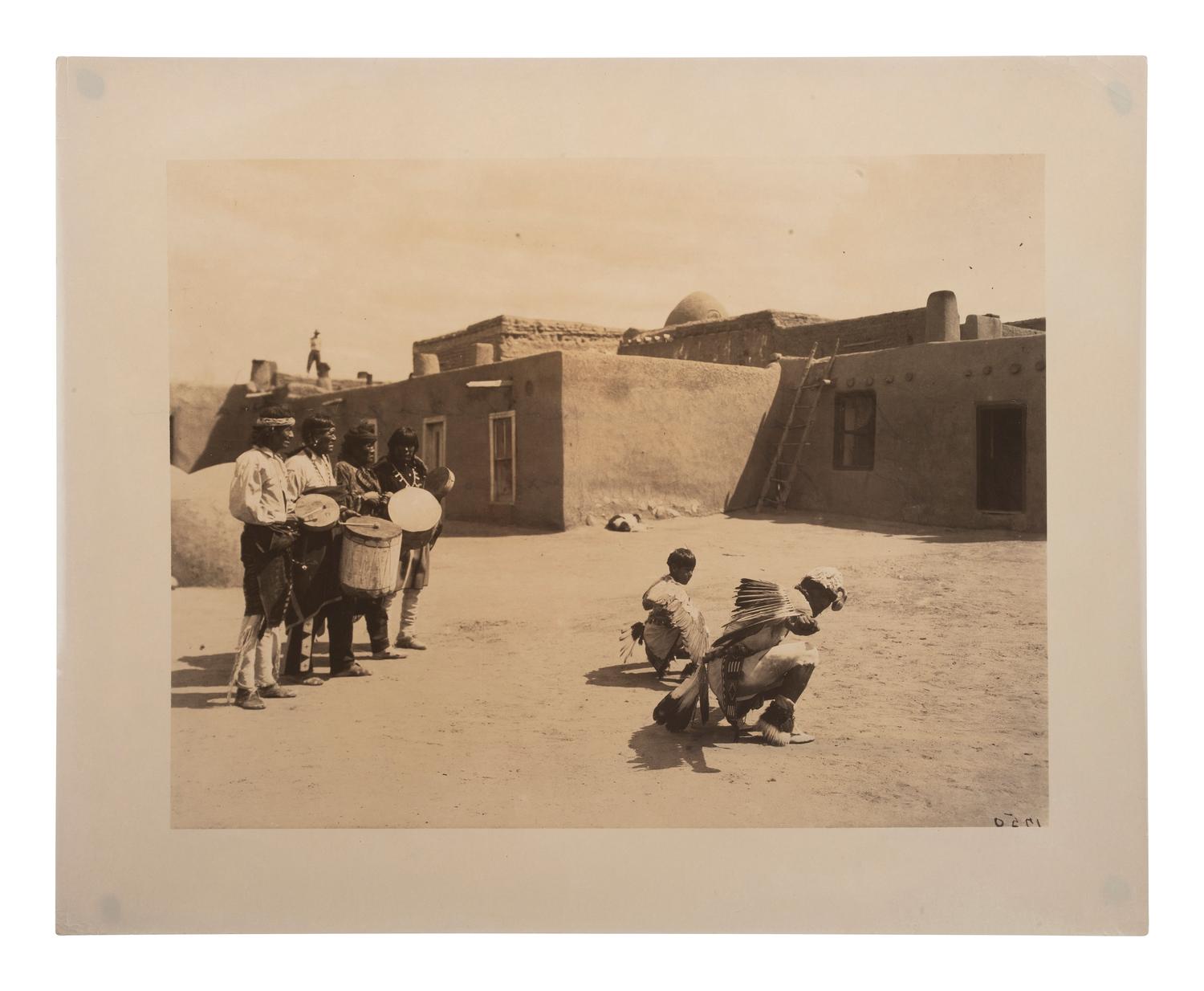 [NATIVE AMERICANS]. 50 photographs of Southwestern Indians and locations, some by MARBLE and WYETH.