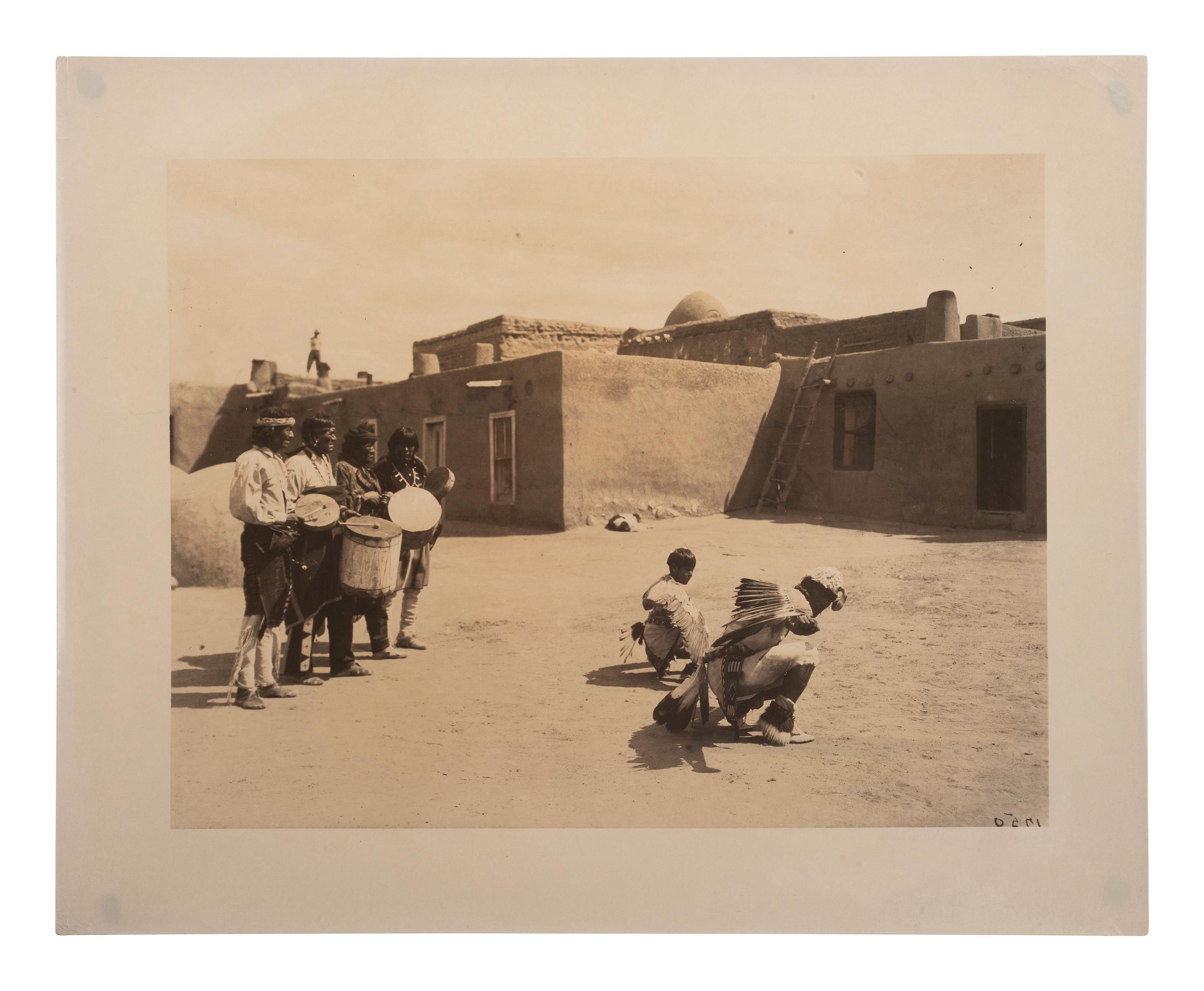 [NATIVE AMERICANS]. 50 photographs of Southwestern Indians and locations, some by MARBLE and WYETH.