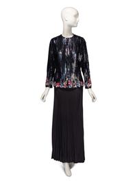 Guy Laroche Haute Couture, Evening Jacket & Skirt Ensemble