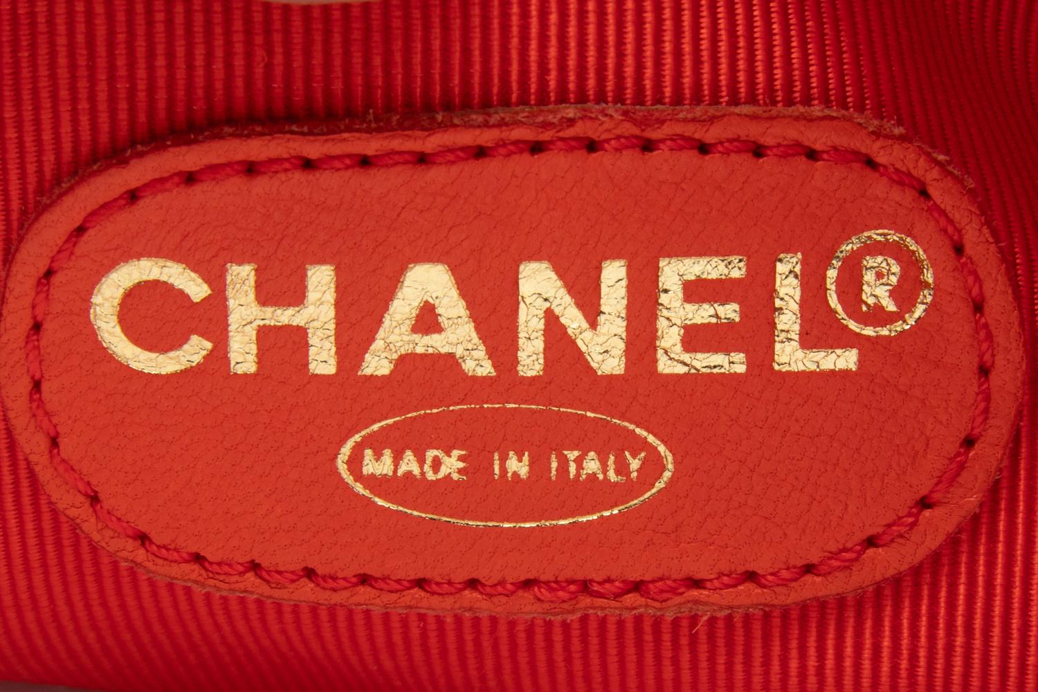 Chanel Orange Tote