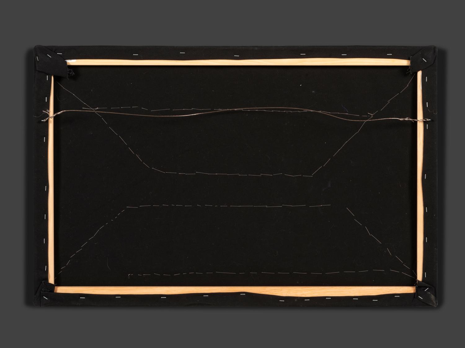 An American Geometric Hooked Rug