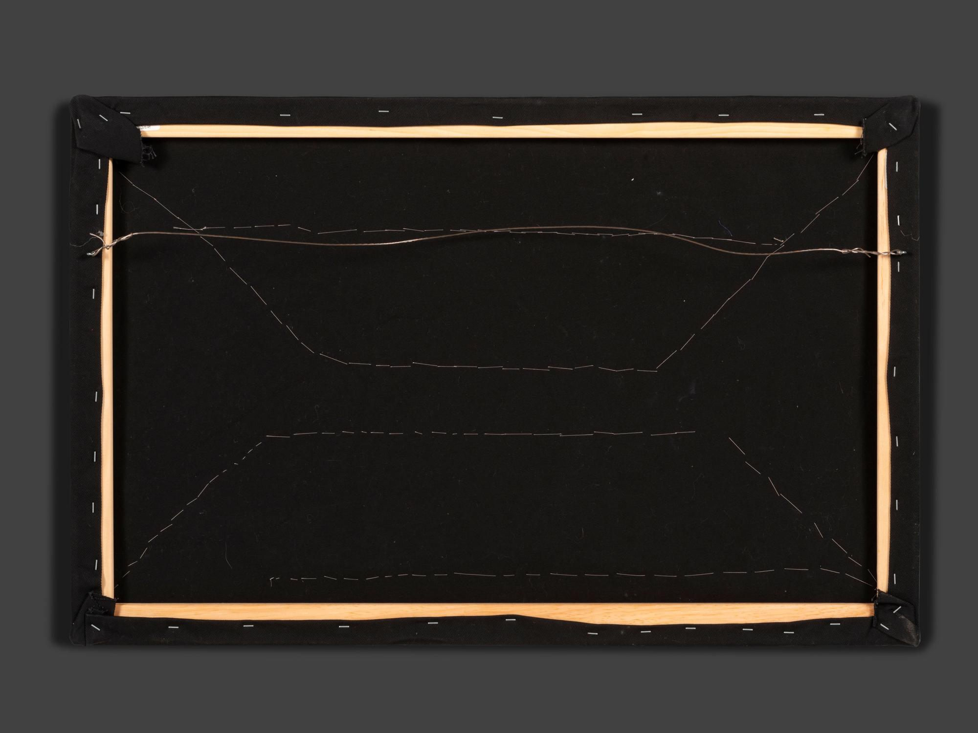 An American Geometric Hooked Rug