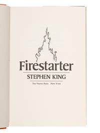 KING, Stephen (b. 1947). Firestarter . New York: The Viking Press, 1980.