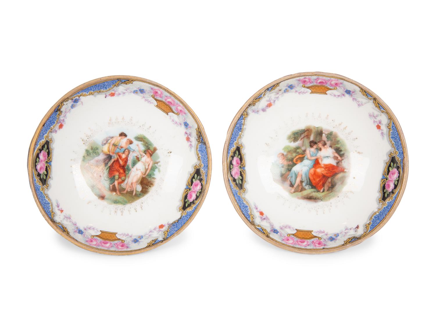 Four Continental Porcelain Articles — LATE 19TH/EARLY 20TH CENTURY
