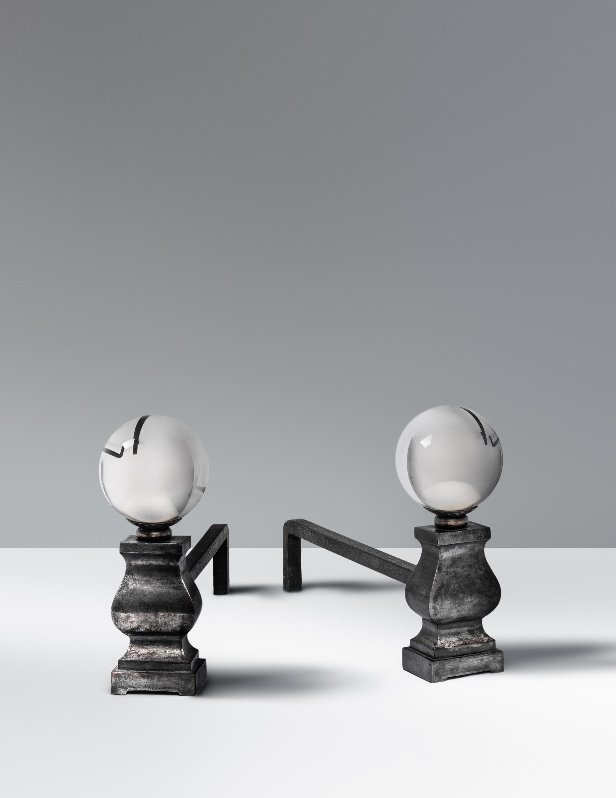 Pair of Andirons, c. 1953