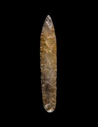 A Neolithic Flint Halberd Point