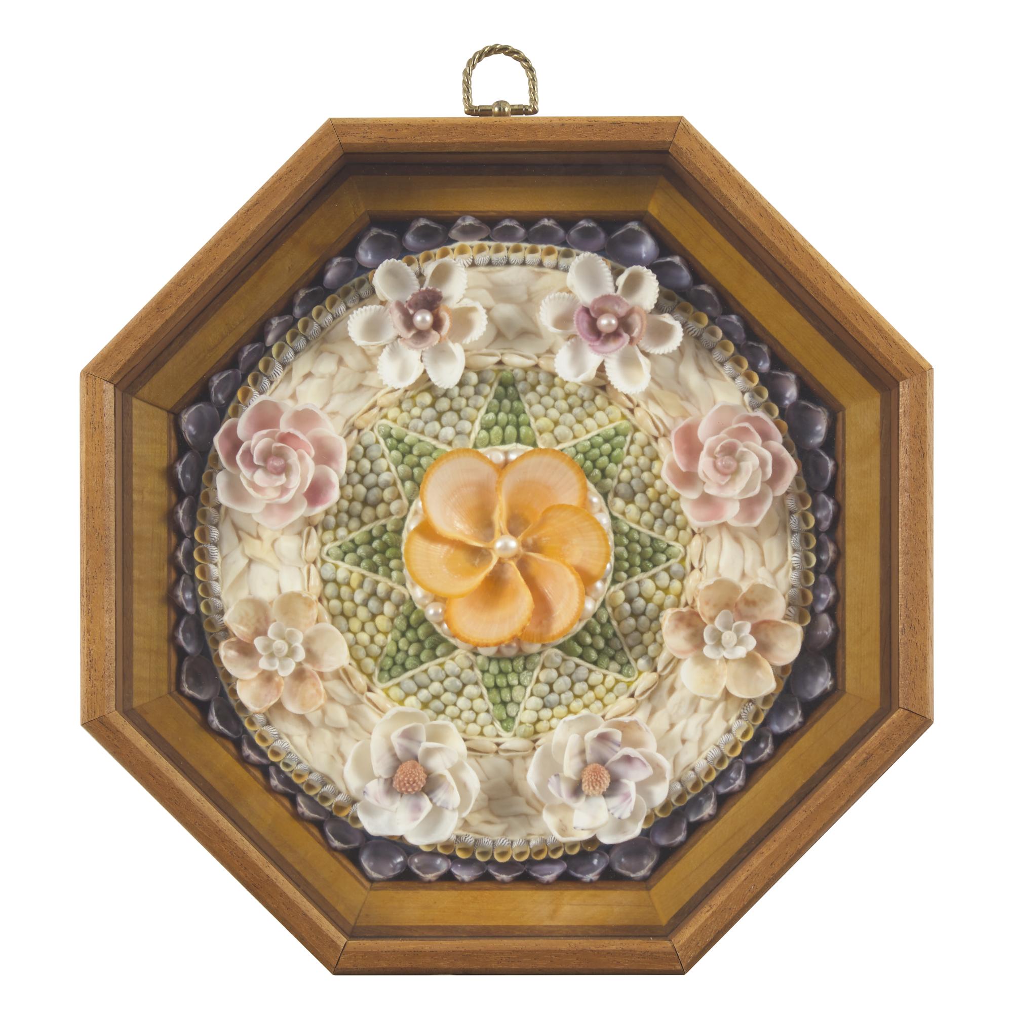 Richard Lee (20th / 21st Century), Five Sailor's Shellwork Valentines, 2001