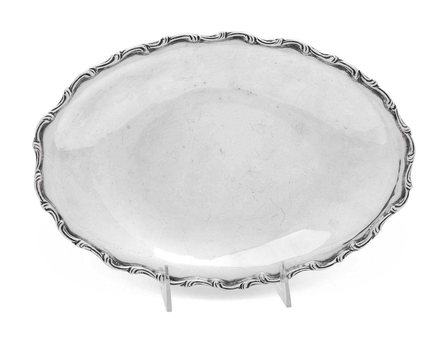 A Pair of Mexican Silver Chargers