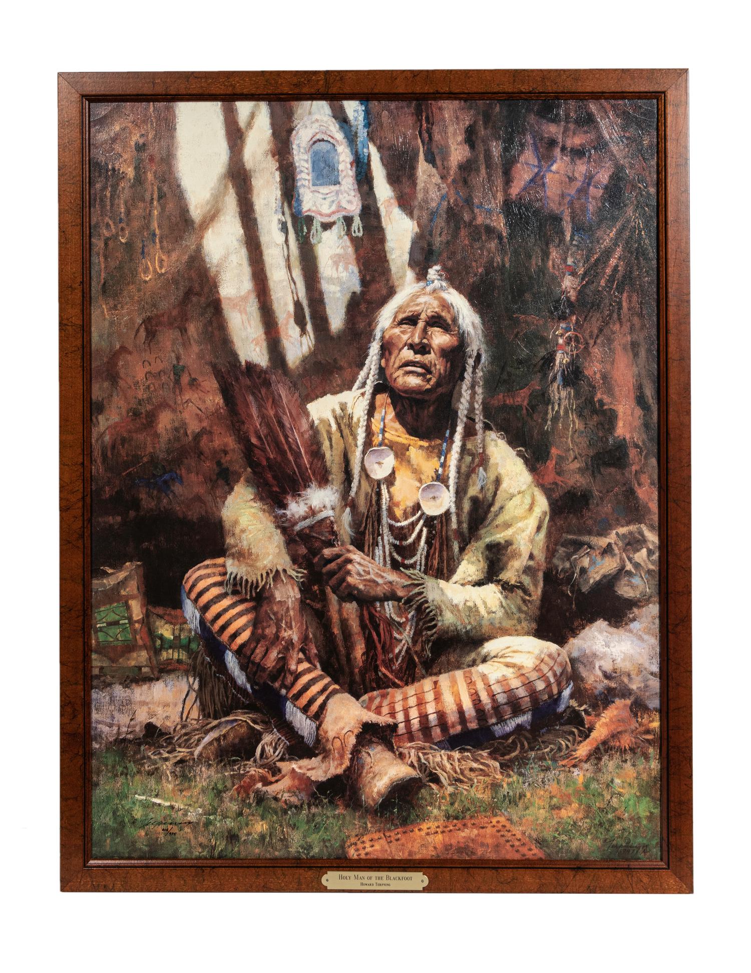 Howard Terpning (American, b. 1927)