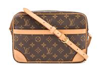A Louis Vuitton Monogram Canvas Trocadero 27 Bag, 10.5" x 7" x 2.75"; Adjustable strap: 45"- 56.