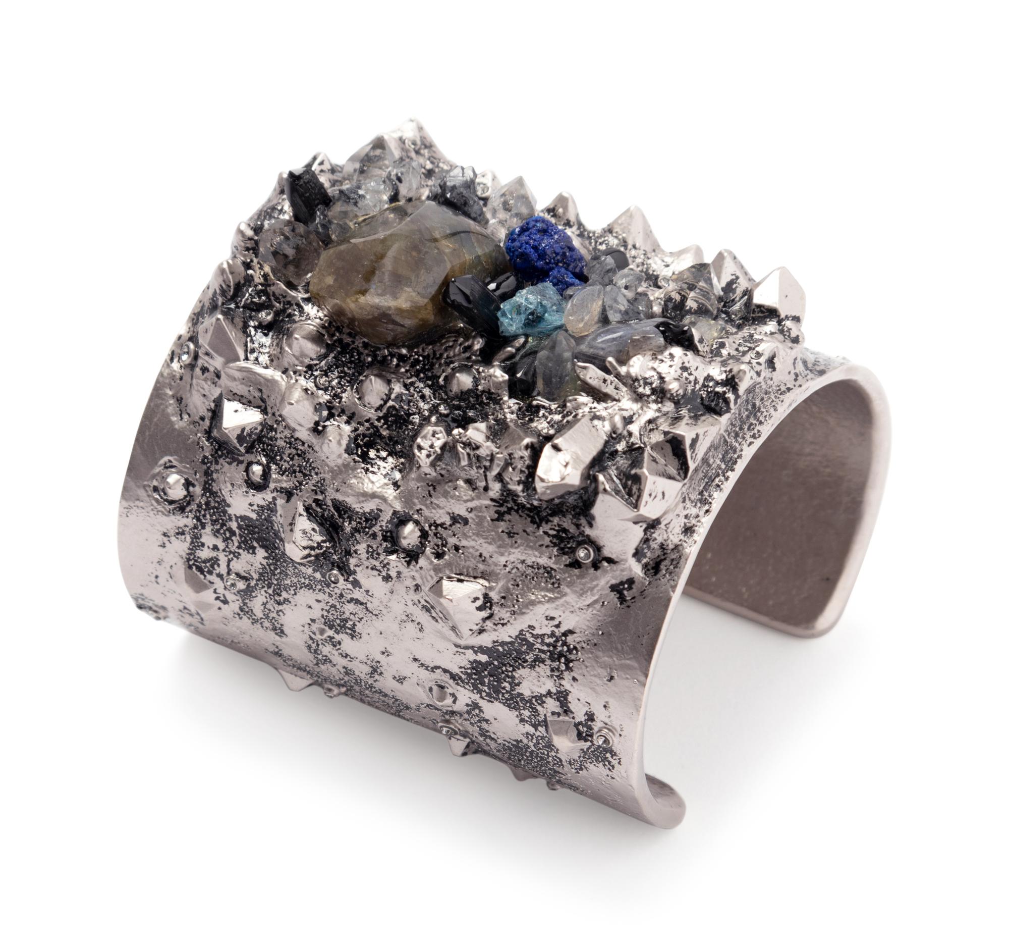 Chanel Stone Encrusted Cuff Bracelet, 2012