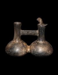 A Chimu Pottery Double Vessel