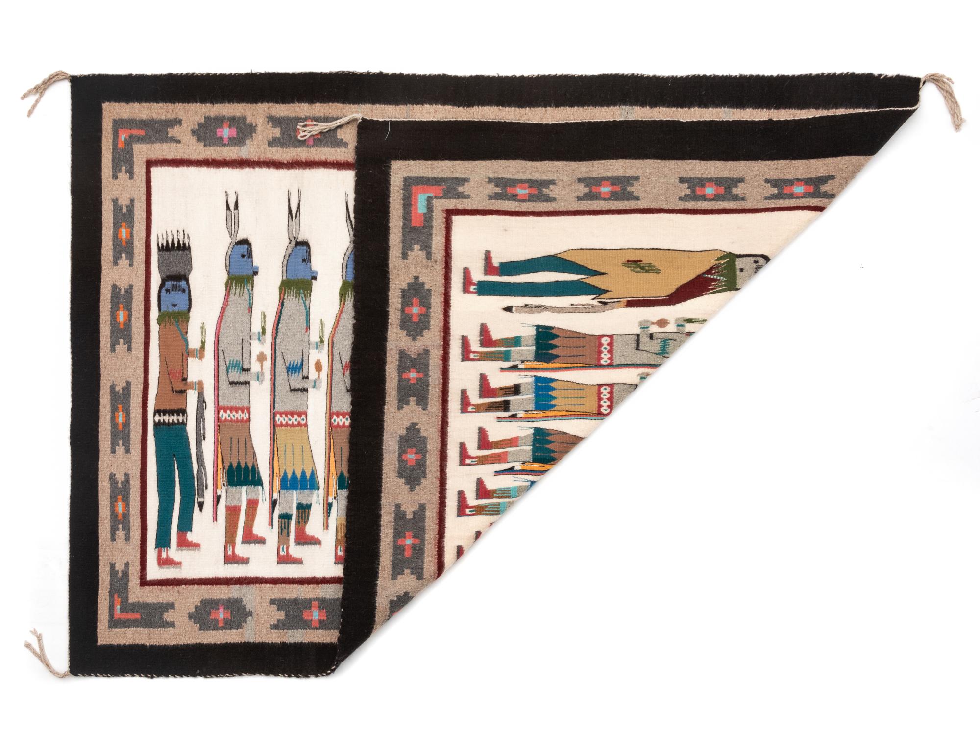 Navajo Yeibichai Weaving / Rug