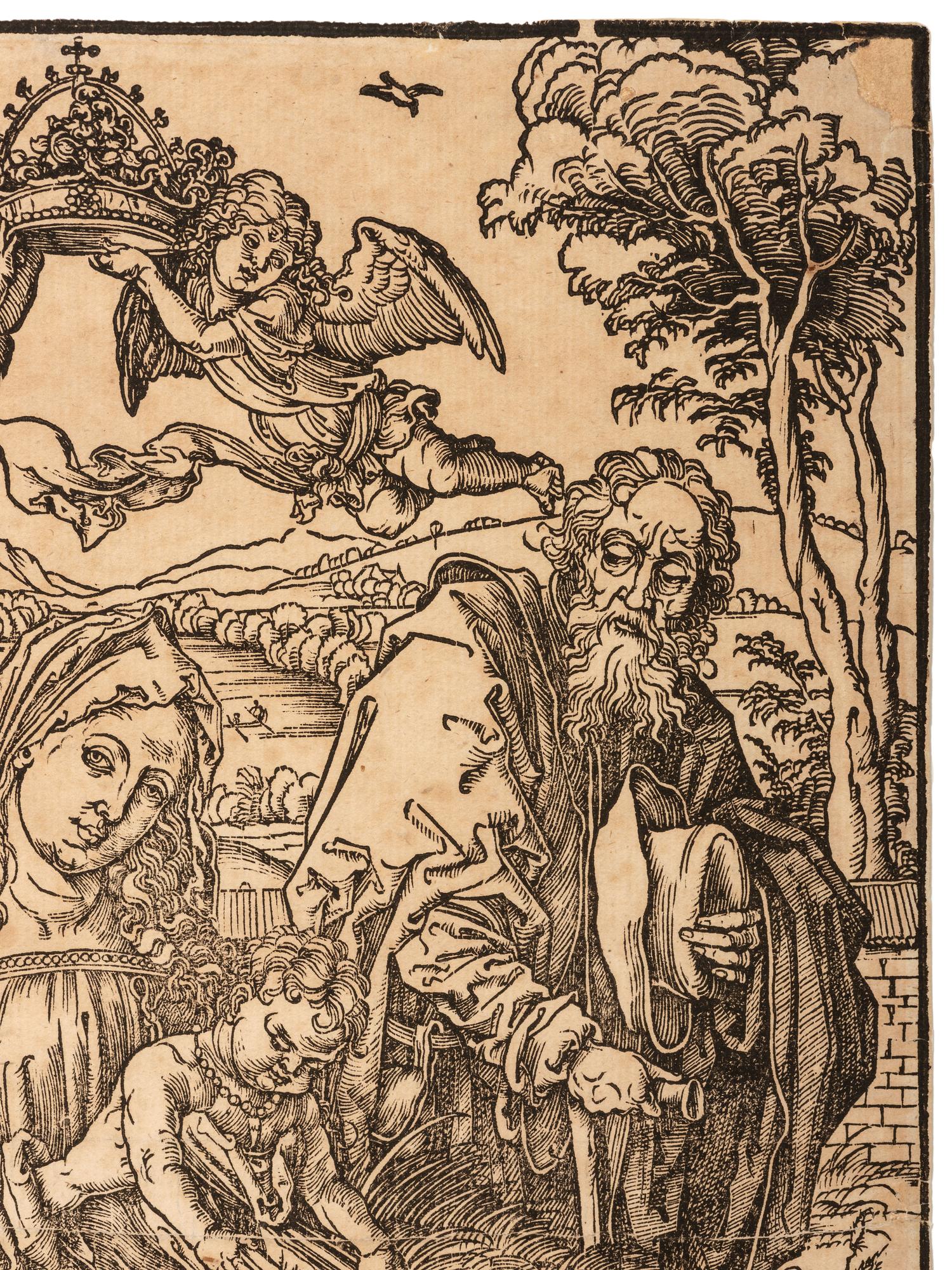 The Holy Family with the Three Hares
