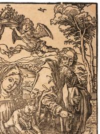 The Holy Family with the Three Hares