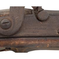 Full Stock Kentucky Long Rifle with Peep Sight by H. McClallen of New York