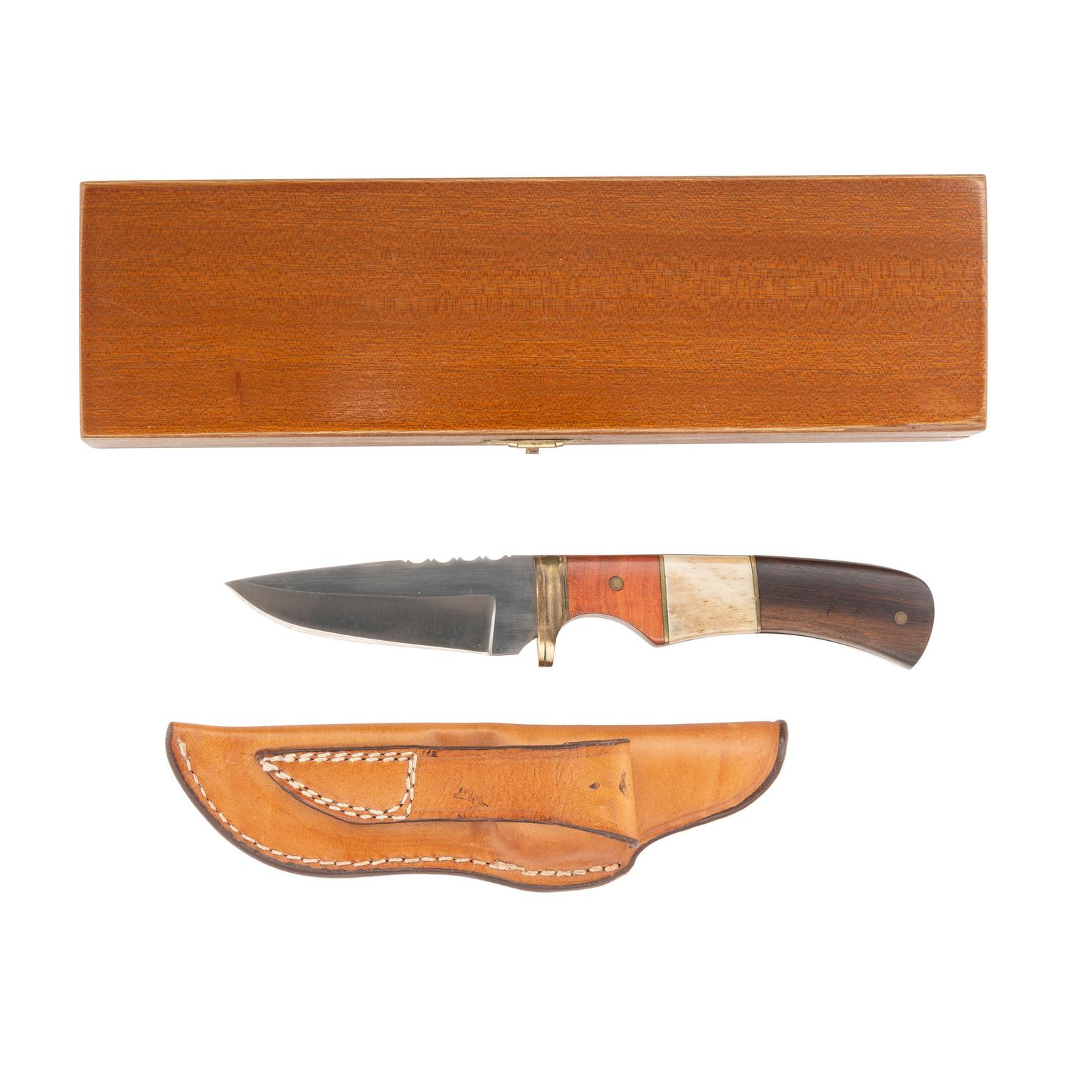 Cased Stephen Mackrill Hunter Custom