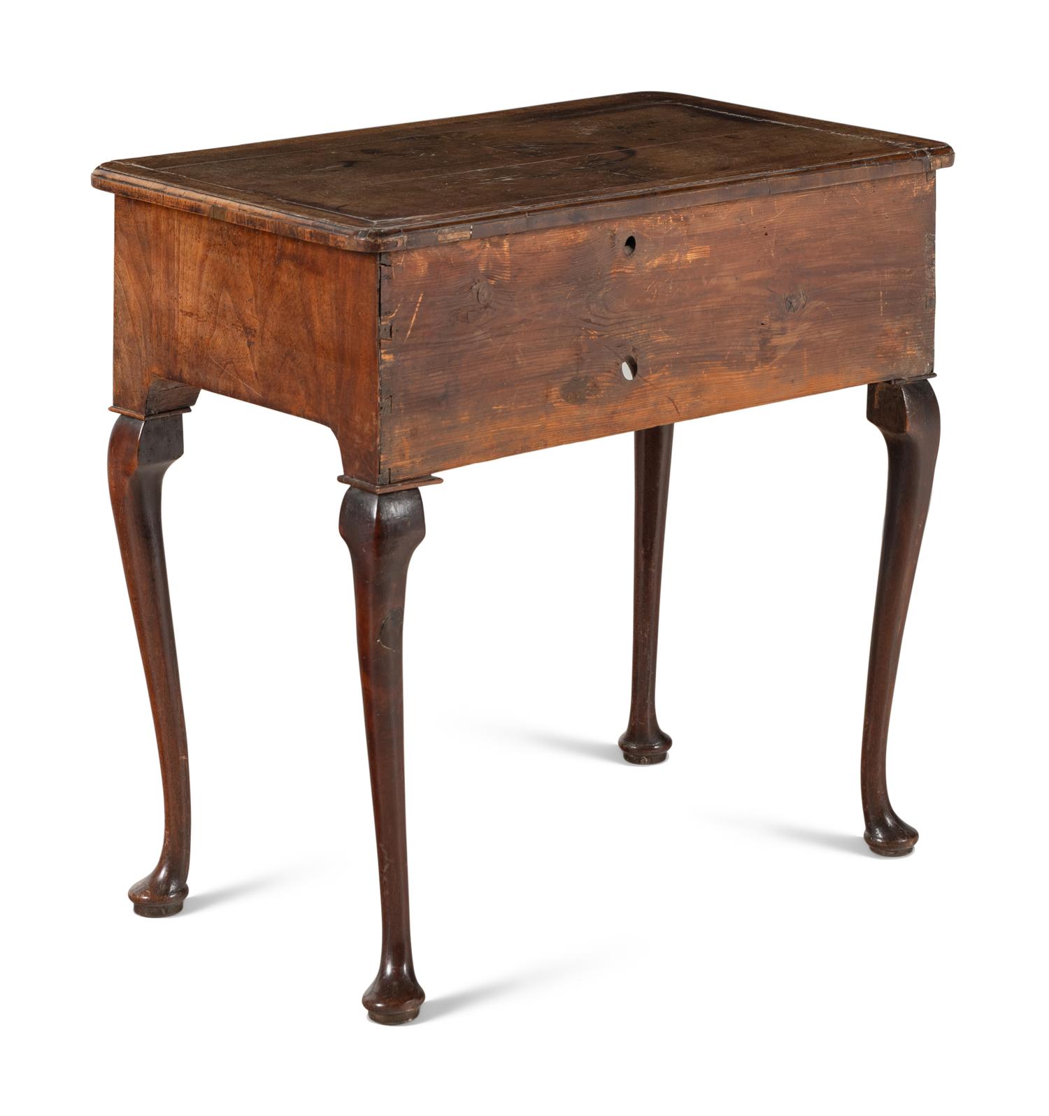 An English Walnut Dressing Table