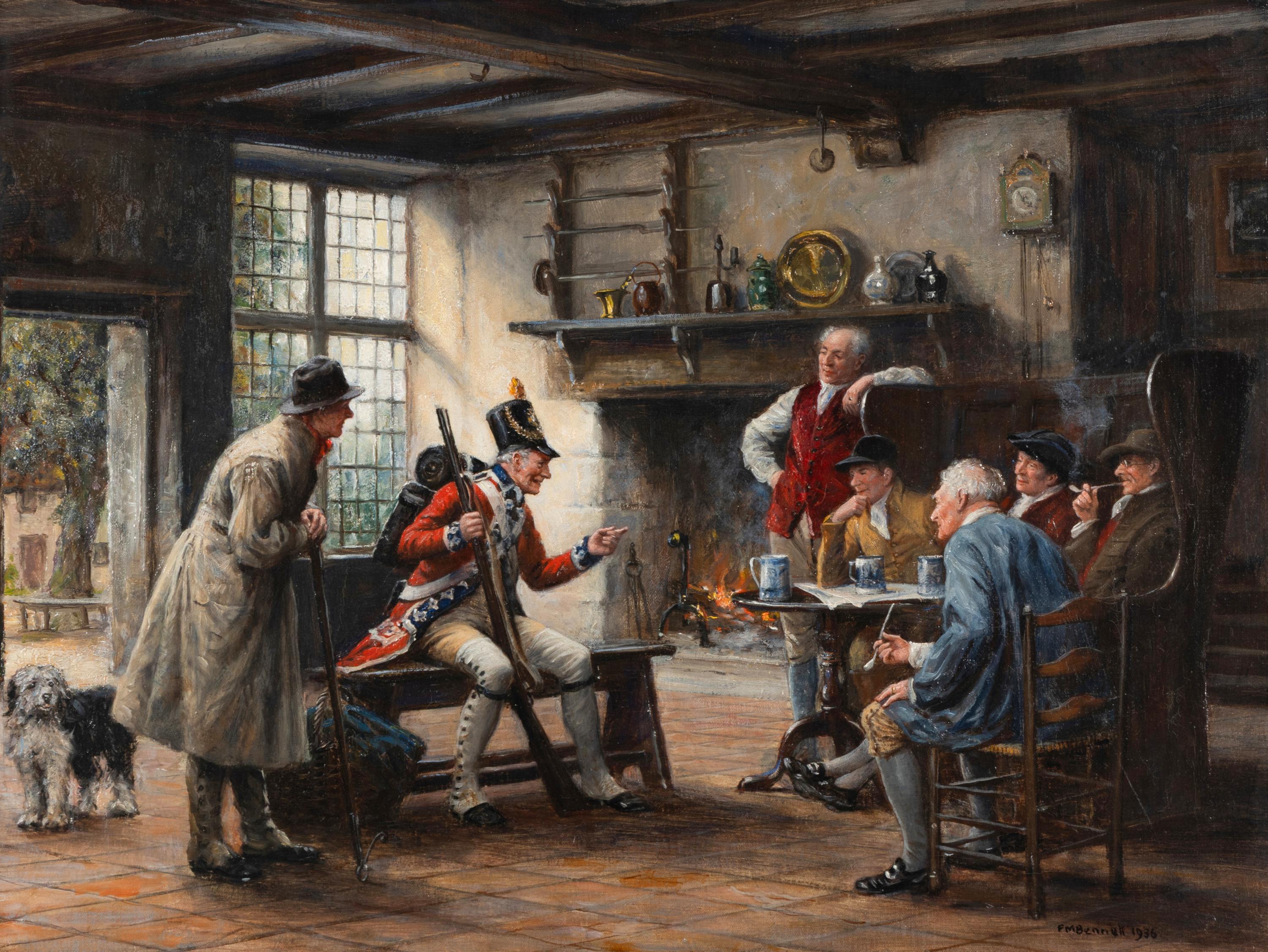 Frank Moss Bennett (British, 1874-1953) — Tales of Waterloo , 1936