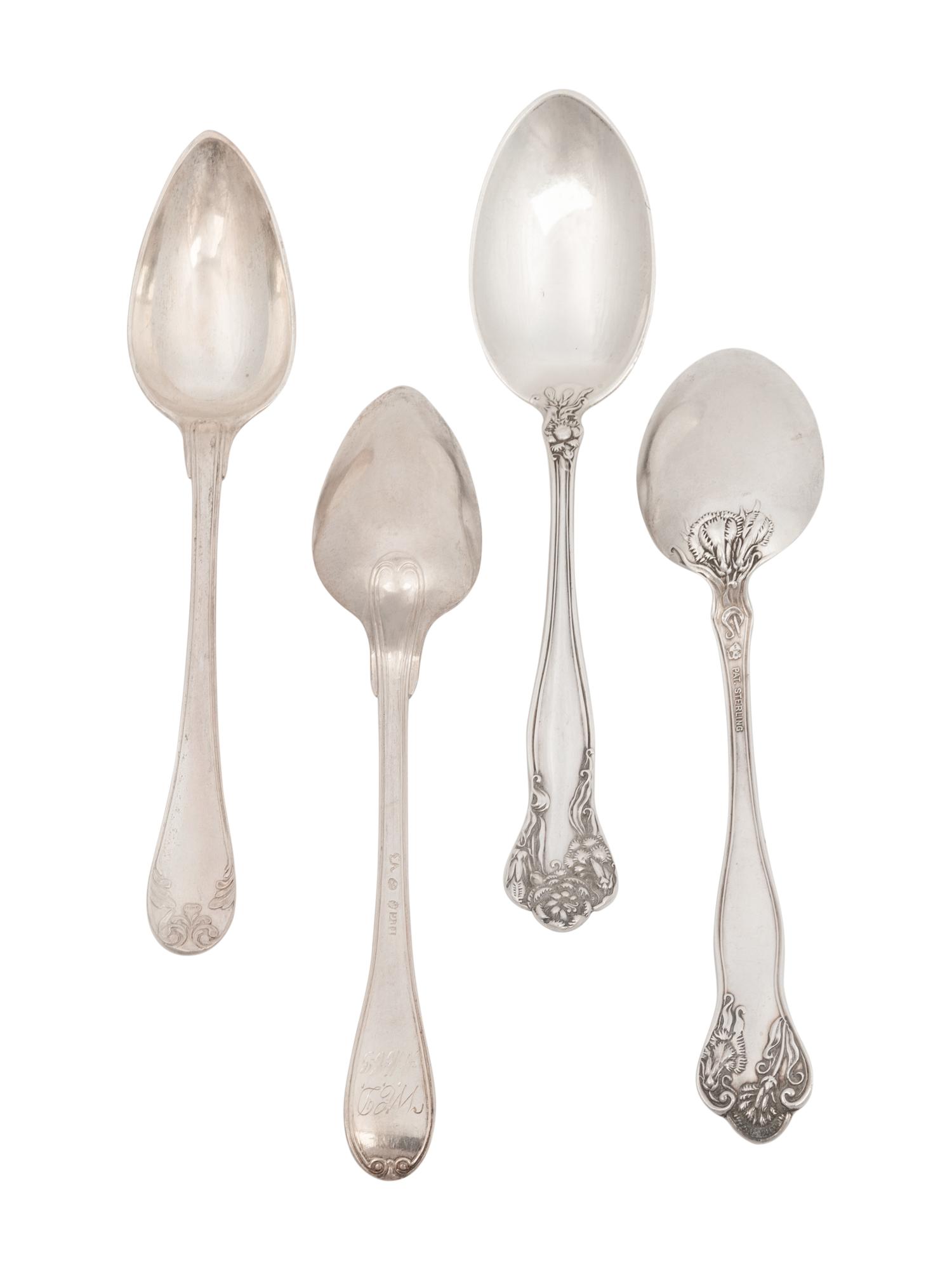 A Group of Various Silver Utensils