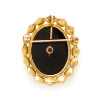 Collection of Mutigem and Yellow Gold Brooches