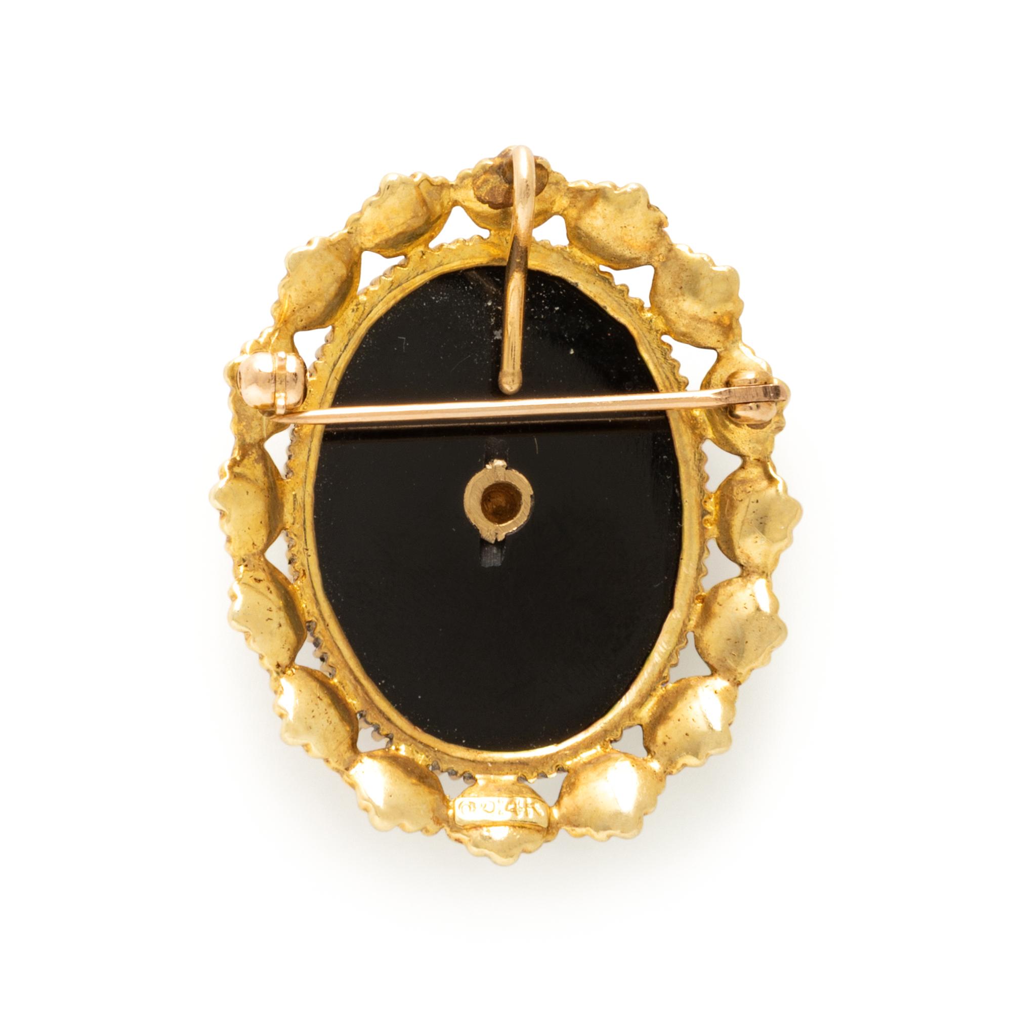 Collection of Mutigem and Yellow Gold Brooches