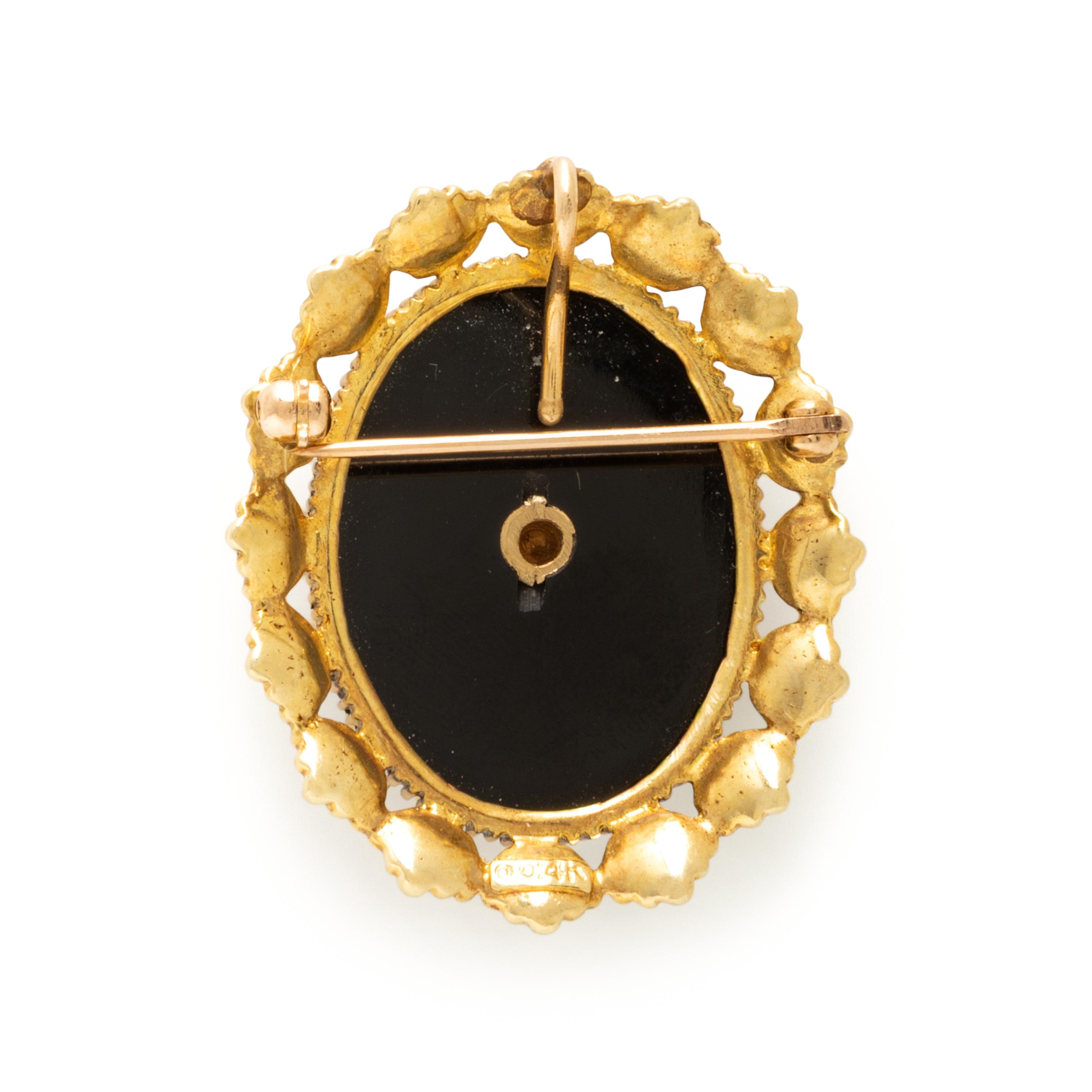 Collection of Mutigem and Yellow Gold Brooches