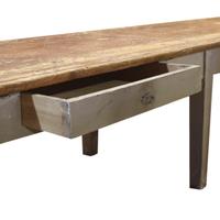A Painted Six Leg Work Table 137.5" W x 38.5" D x 32.5" H — Italy, 20th Century