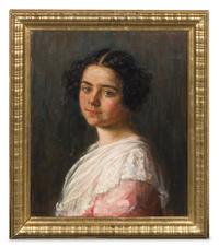 F. H. Meurer, (American, 20th Century), Portrait of a Woman