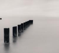 Lake Michigan Morning, Chicago and Line of Posts, Chicago (two works), 2001