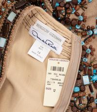 Oscar de la Renta Beaded Sheath Dress, Resort 2006