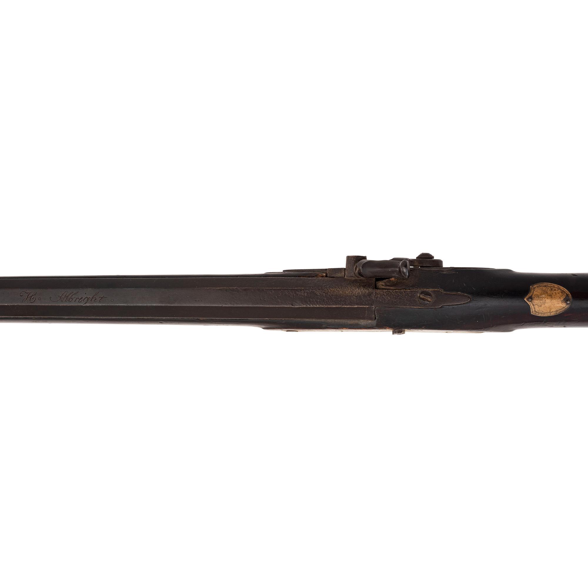 Fullstock Percussion Trade Rifle by Henry Albright