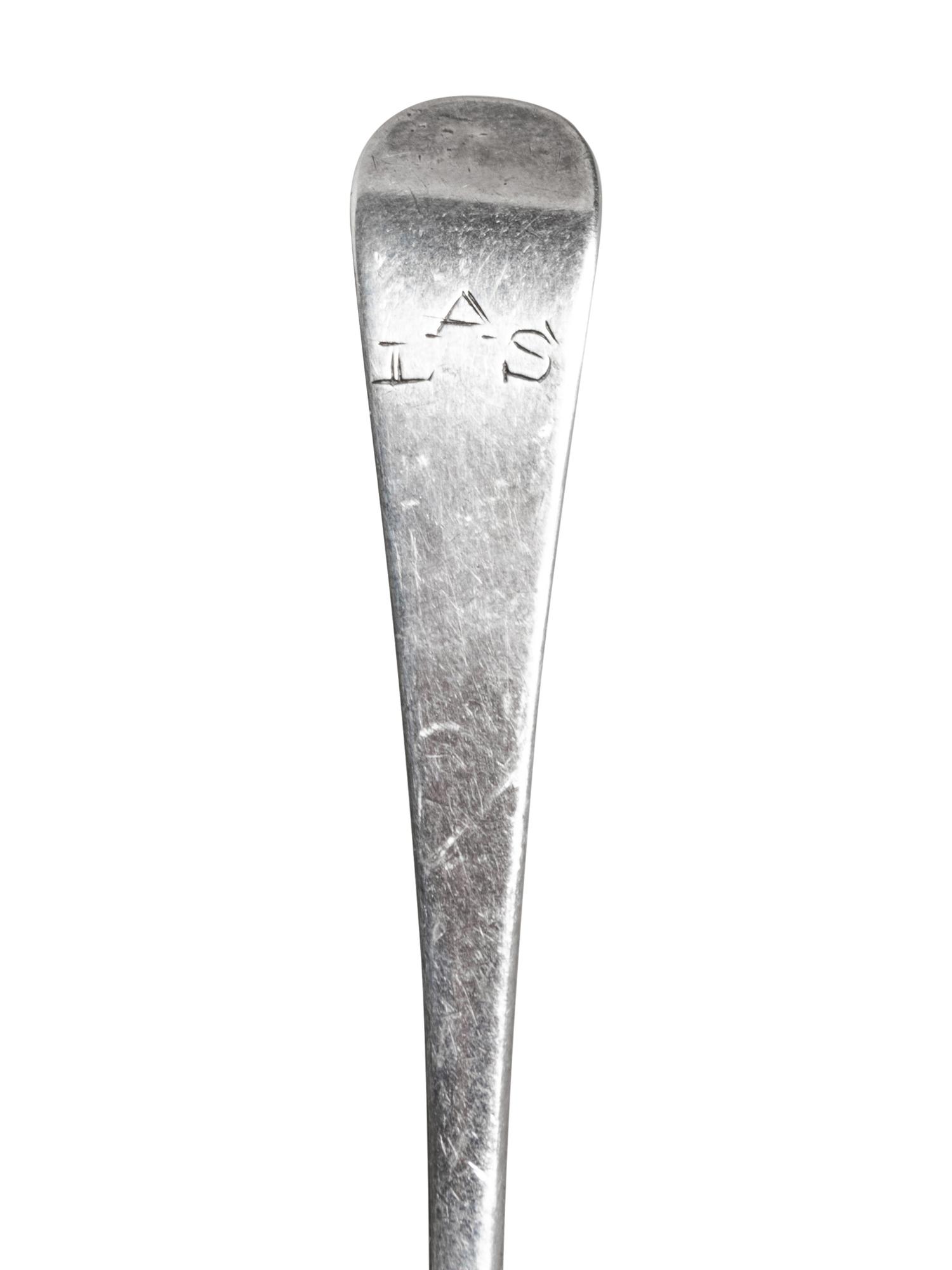 A Set of Six George III Silver Teaspoons