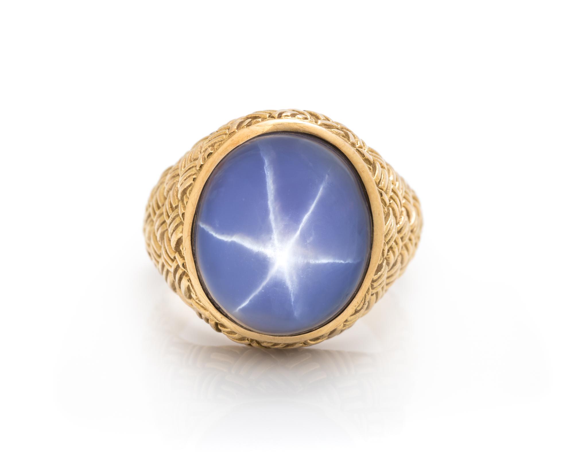 STAR SAPPHIRE RING