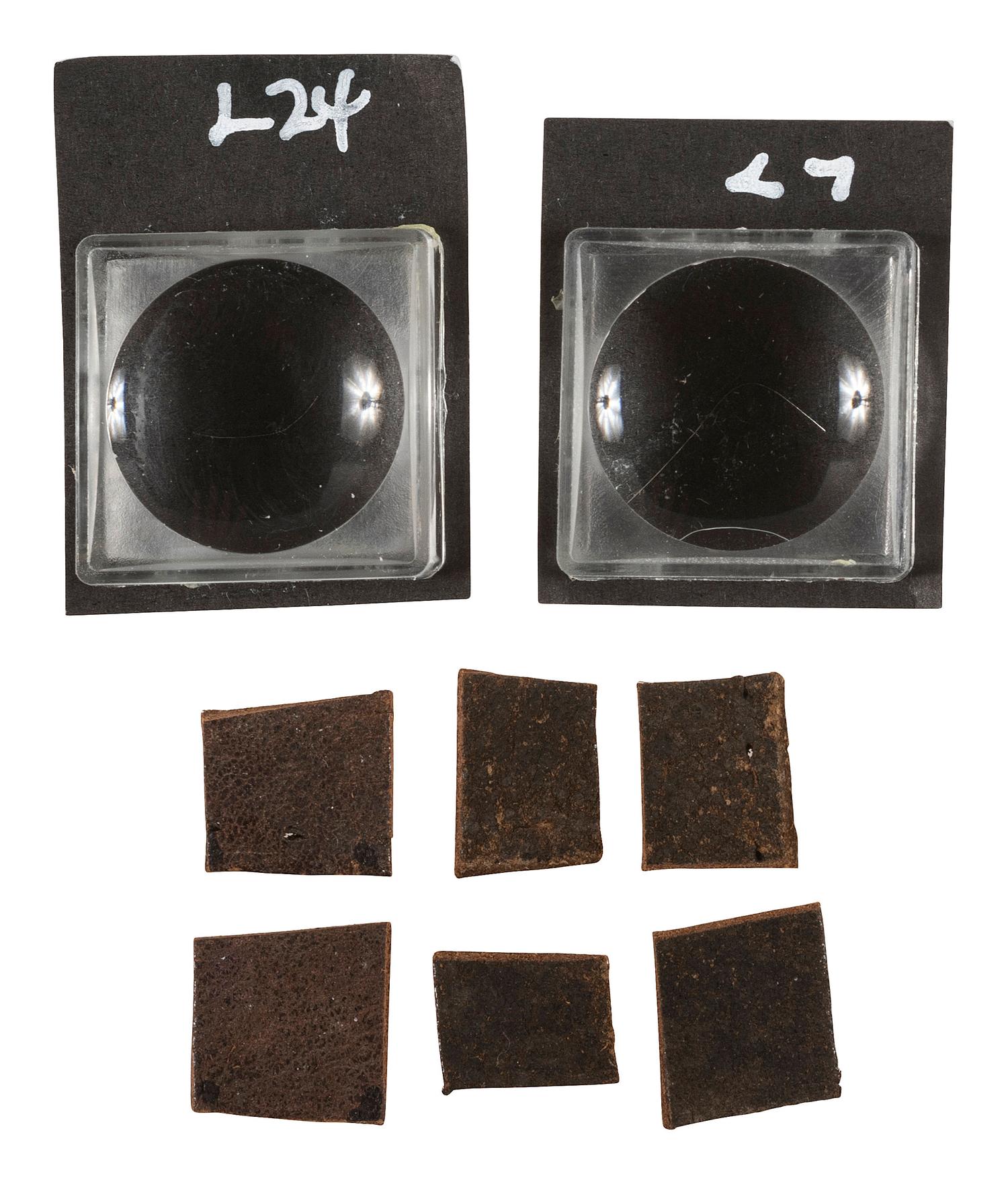 [LEE, Robert E. (1807-1870)]. Relics identified to Robert E. Lee.