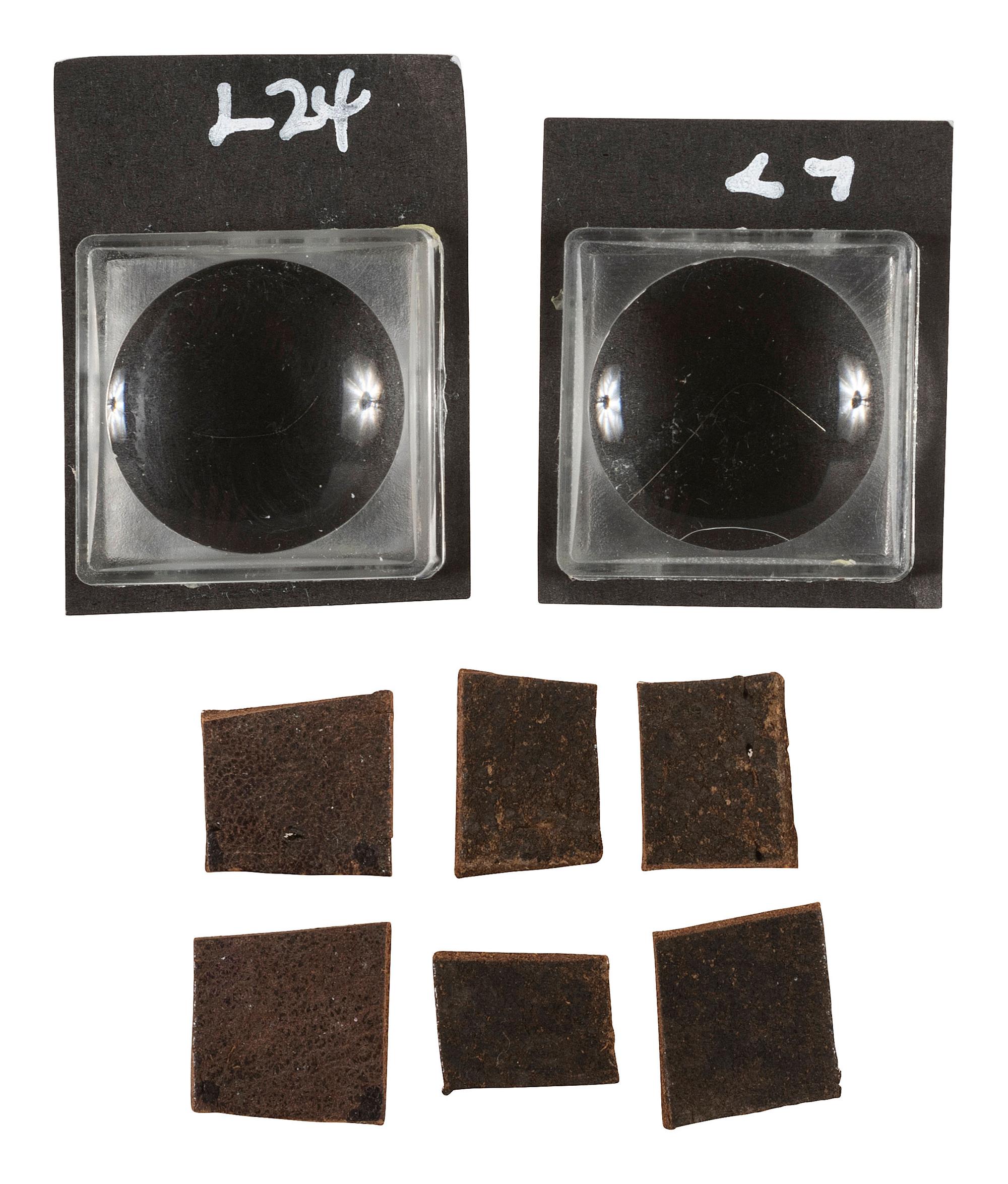 [LEE, Robert E. (1807-1870)]. Relics identified to Robert E. Lee.