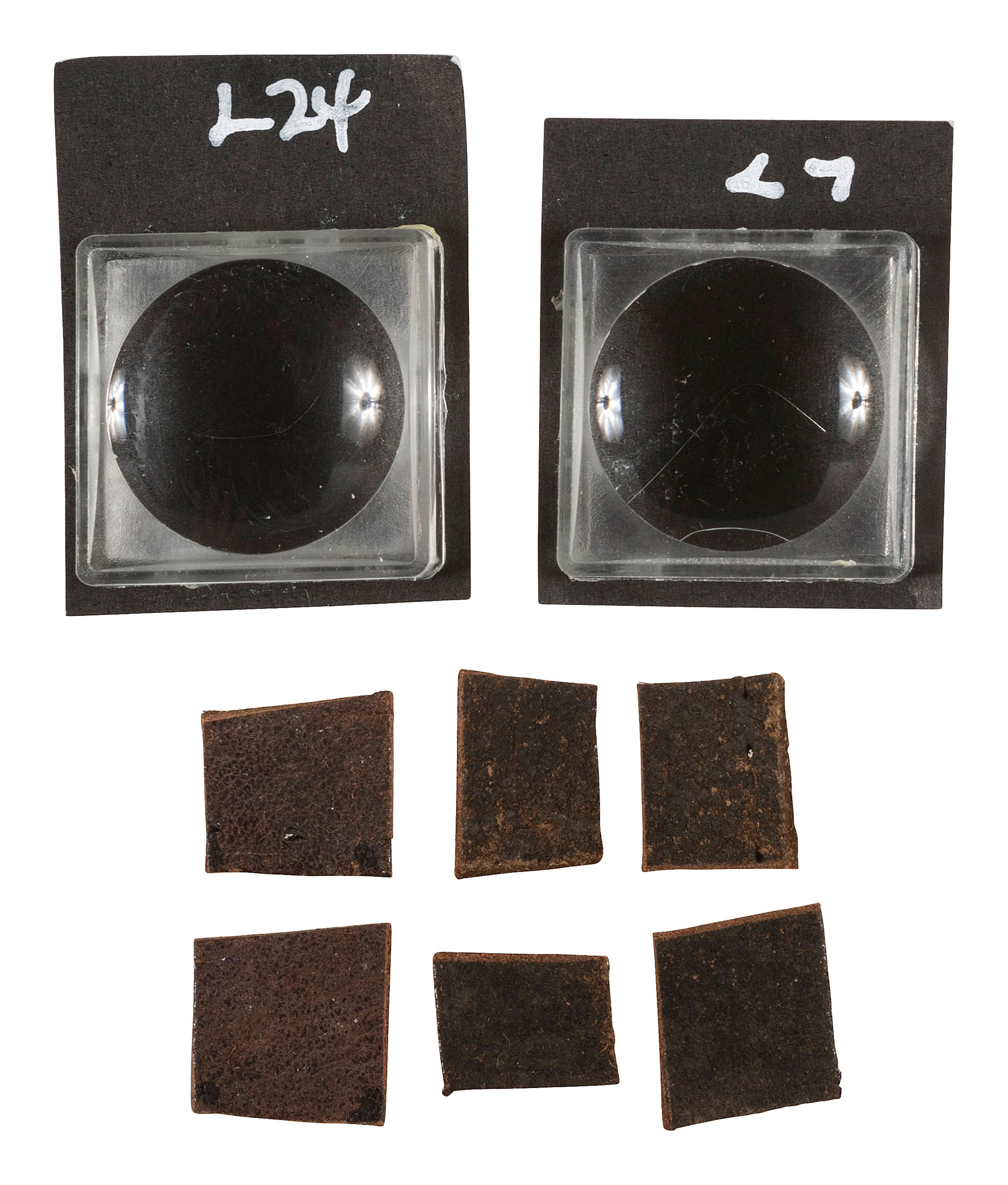 [LEE, Robert E. (1807-1870)]. Relics identified to Robert E. Lee.