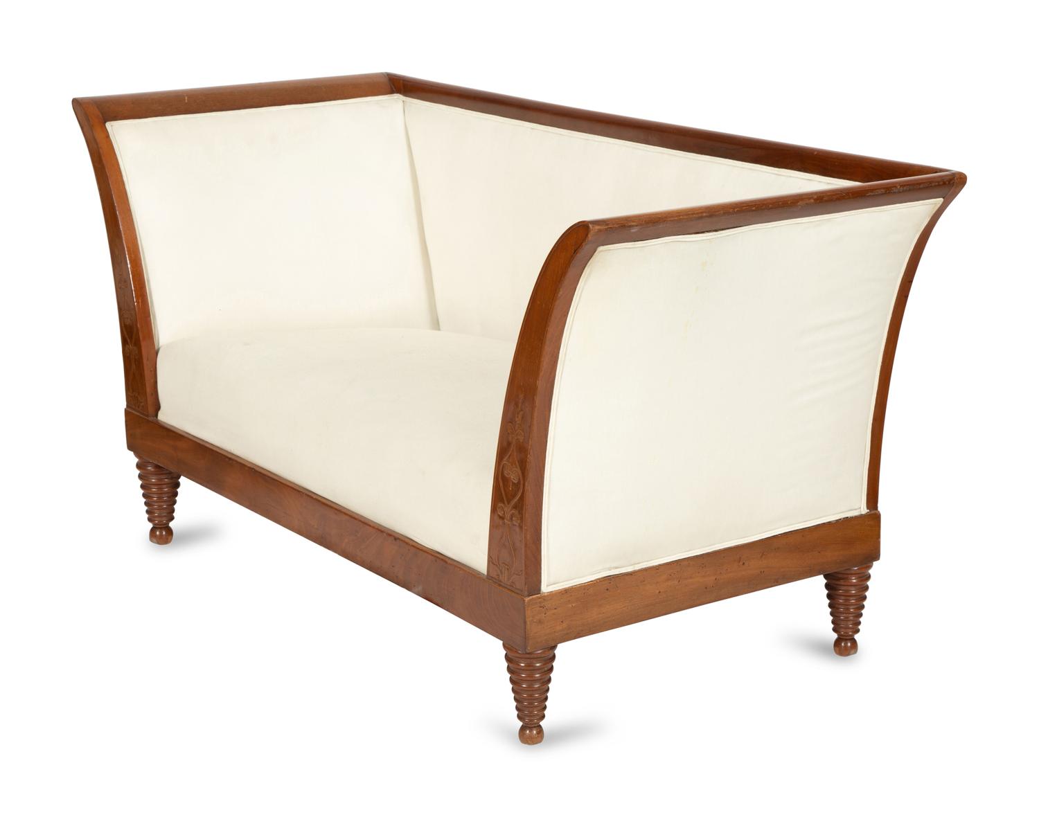 A French Mahogany Canape