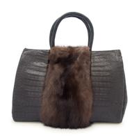 Nancy Gonzalez Sable and Crocodile Bag, 2000s — Retails now at Neiman Marcus for $3,060.00