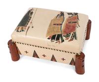 Original Club Chair and custom-made ottoman
