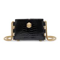 Kieselstein-Cord, Black Alligator Skin Handbag
