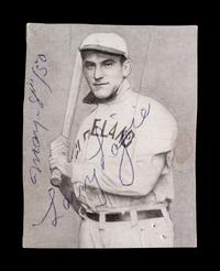 A Napolean "Nap" "Larry" Lajoie Signed Photograph