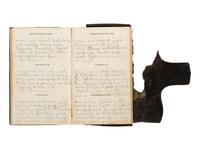 [CIVIL WAR]. 1864 diary of Private Joseph C. Foster, 148th New York Infantry, wounded at Battle of Chaffin's Farm.