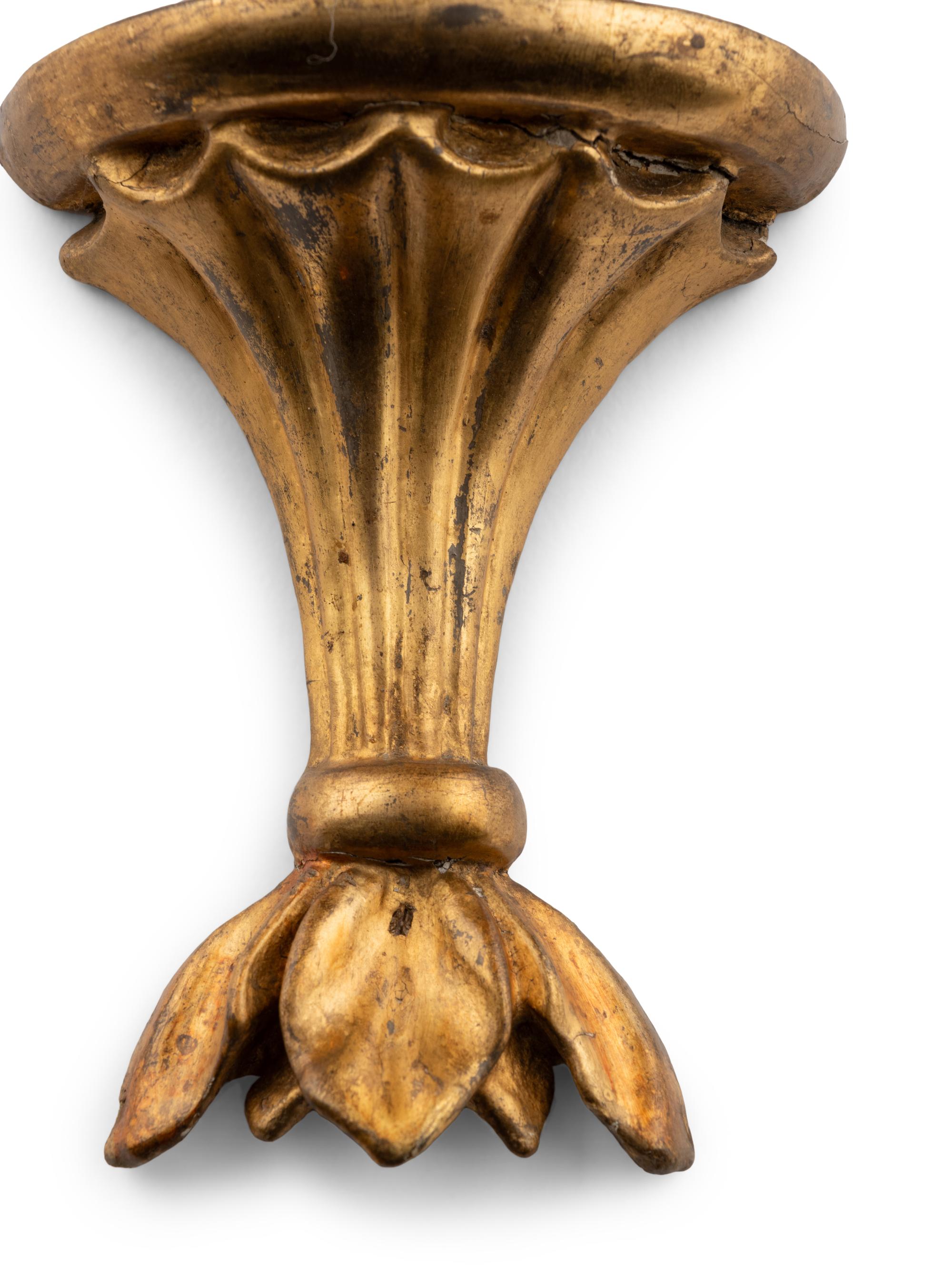 A George III Giltwood Wall Bracket