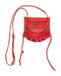 Zandra Rhodes, Painted Silk Dress & Pleated Silk Purse