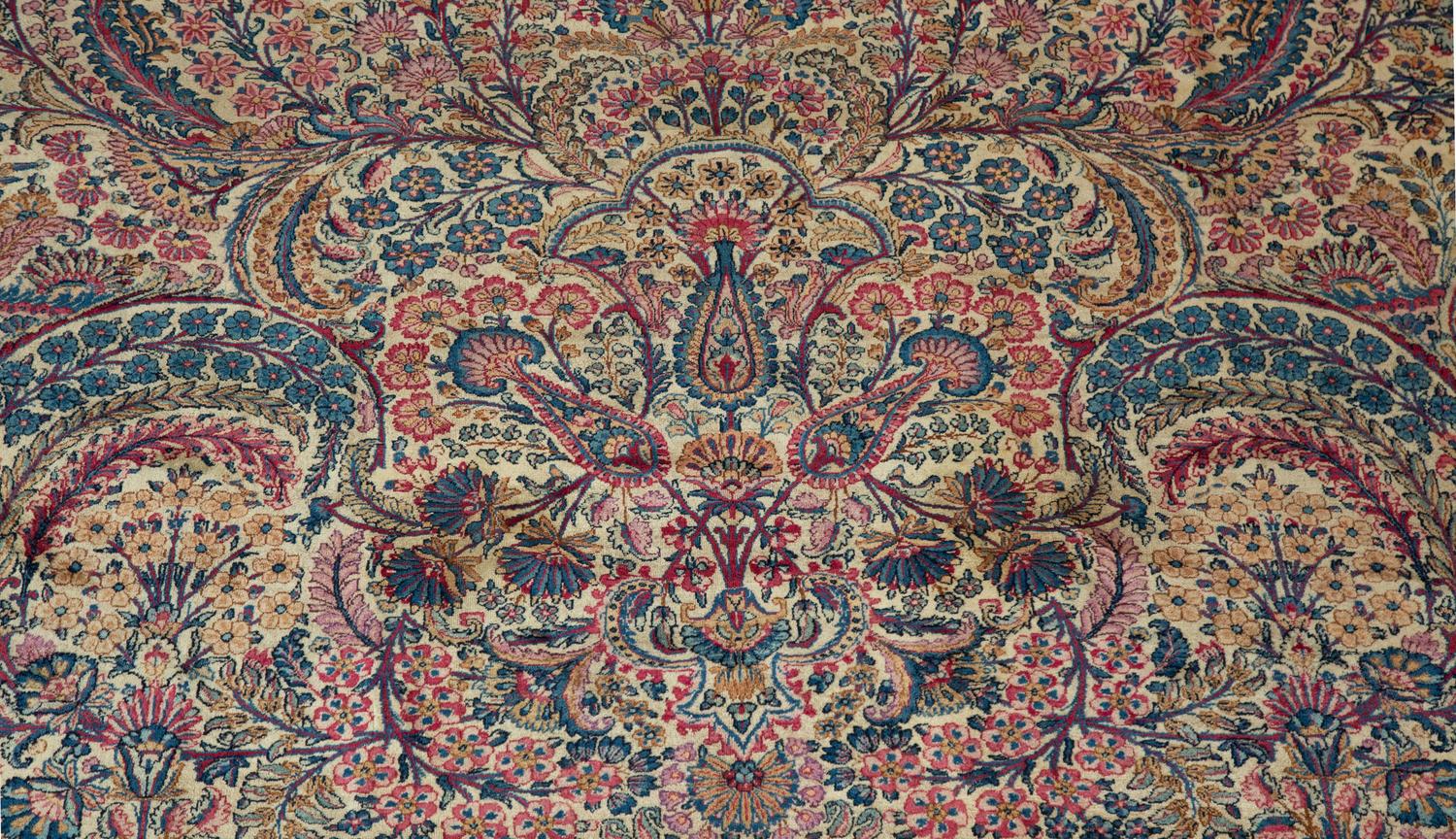 A Kerman Tree of Live Wool Rug
