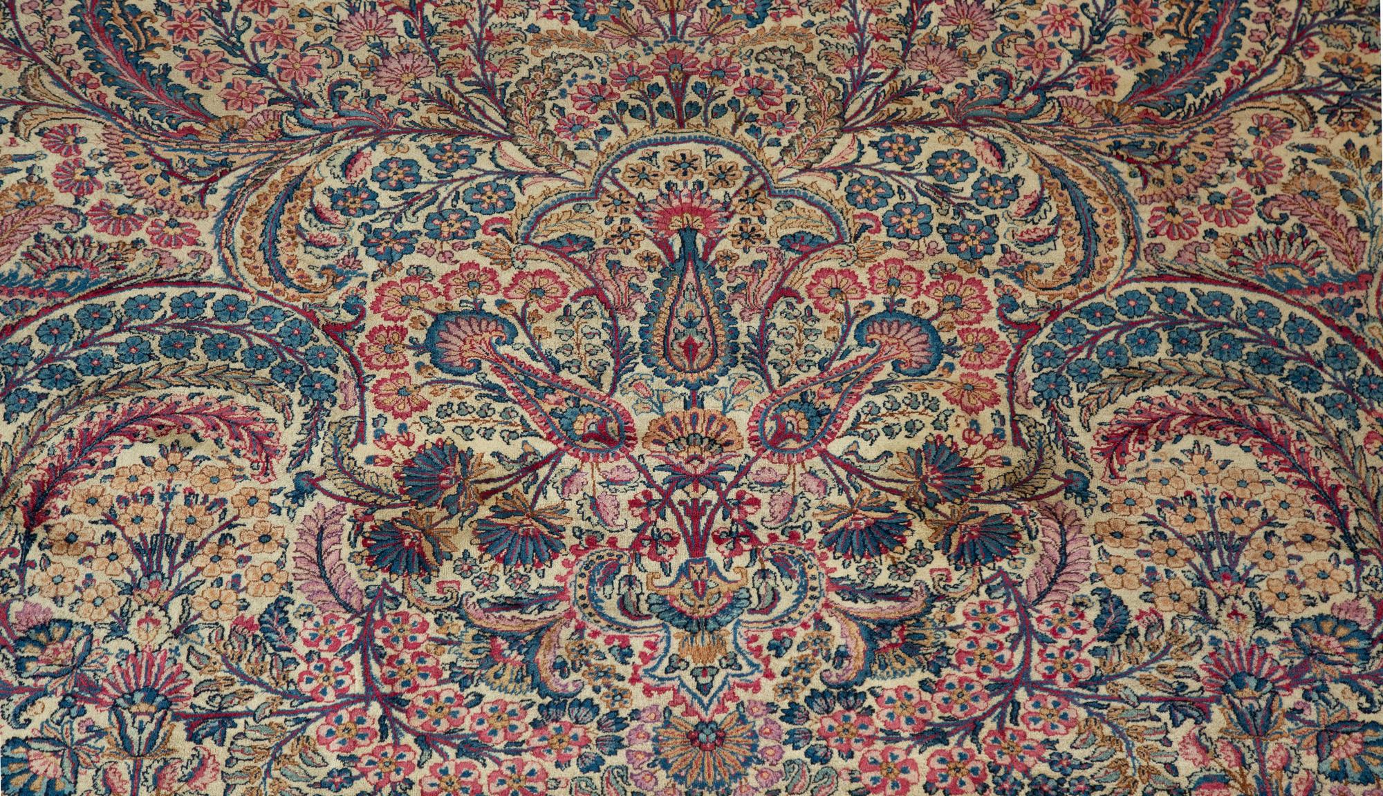 A Kerman Tree of Live Wool Rug