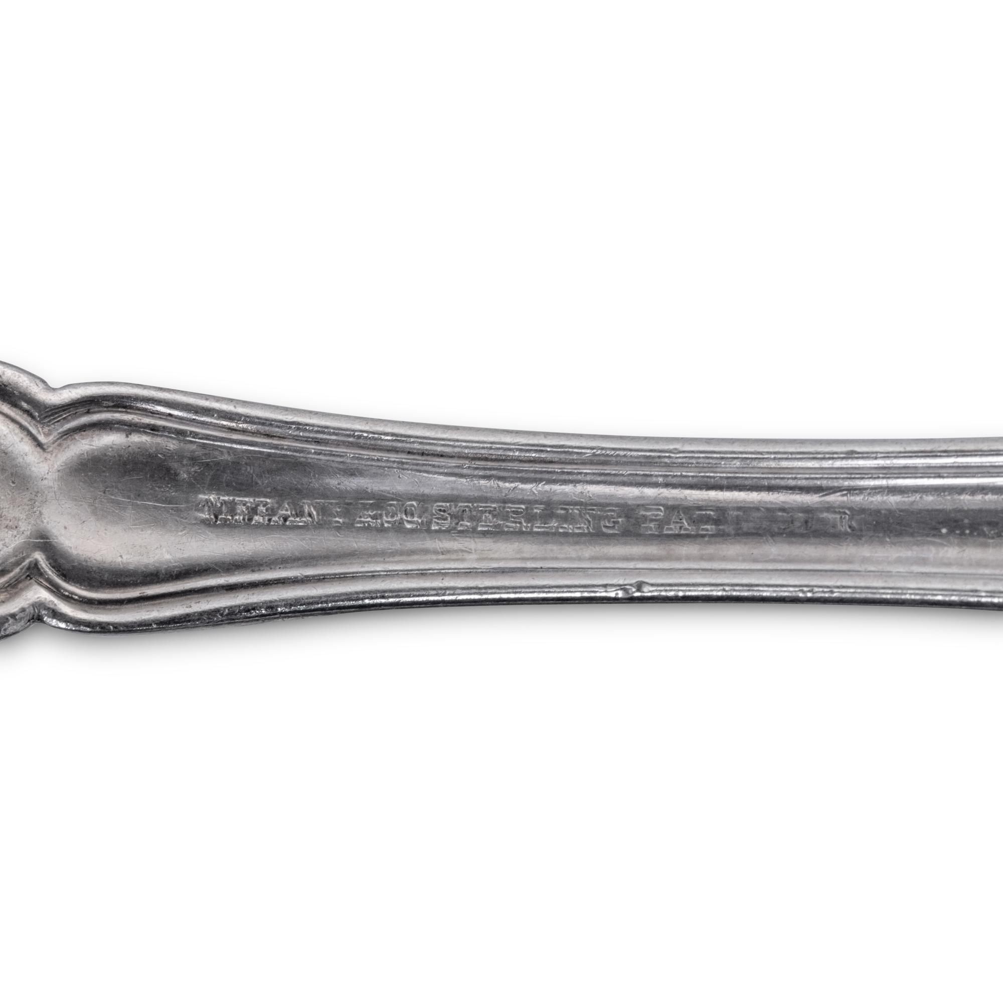 Three Tiffany and Co. Silver Serving Articles